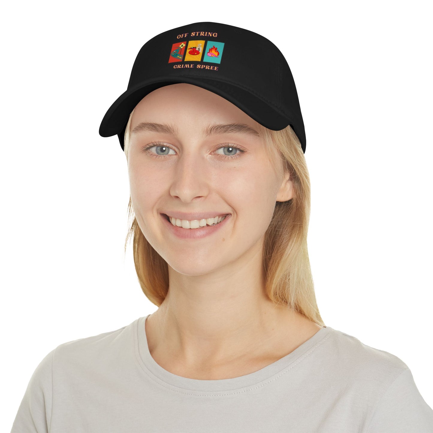 Worm off String, Crime Spree, Low Profile Baseball Cap