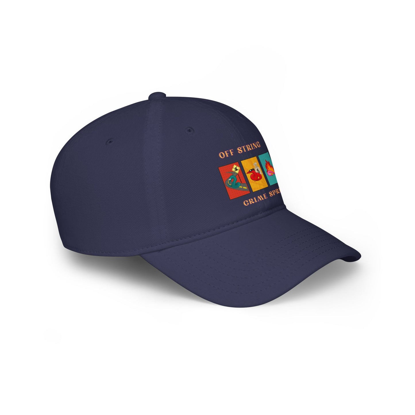 Worm off String, Crime Spree, Low Profile Baseball Cap