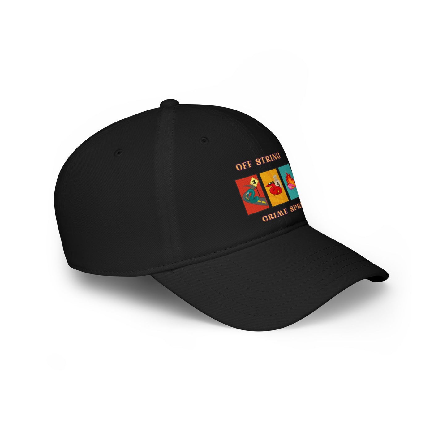 Worm off String, Crime Spree, Low Profile Baseball Cap