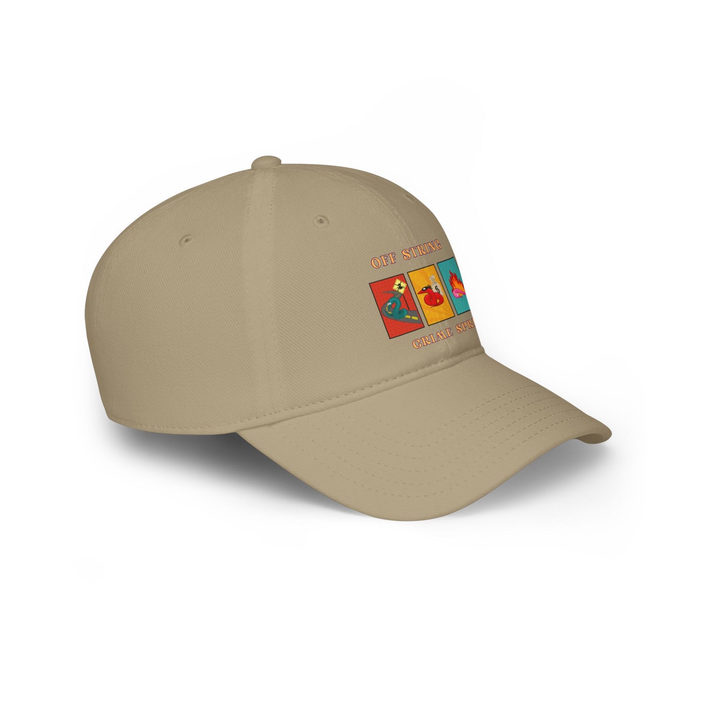 Worm off String, Crime Spree, Low Profile Baseball Cap