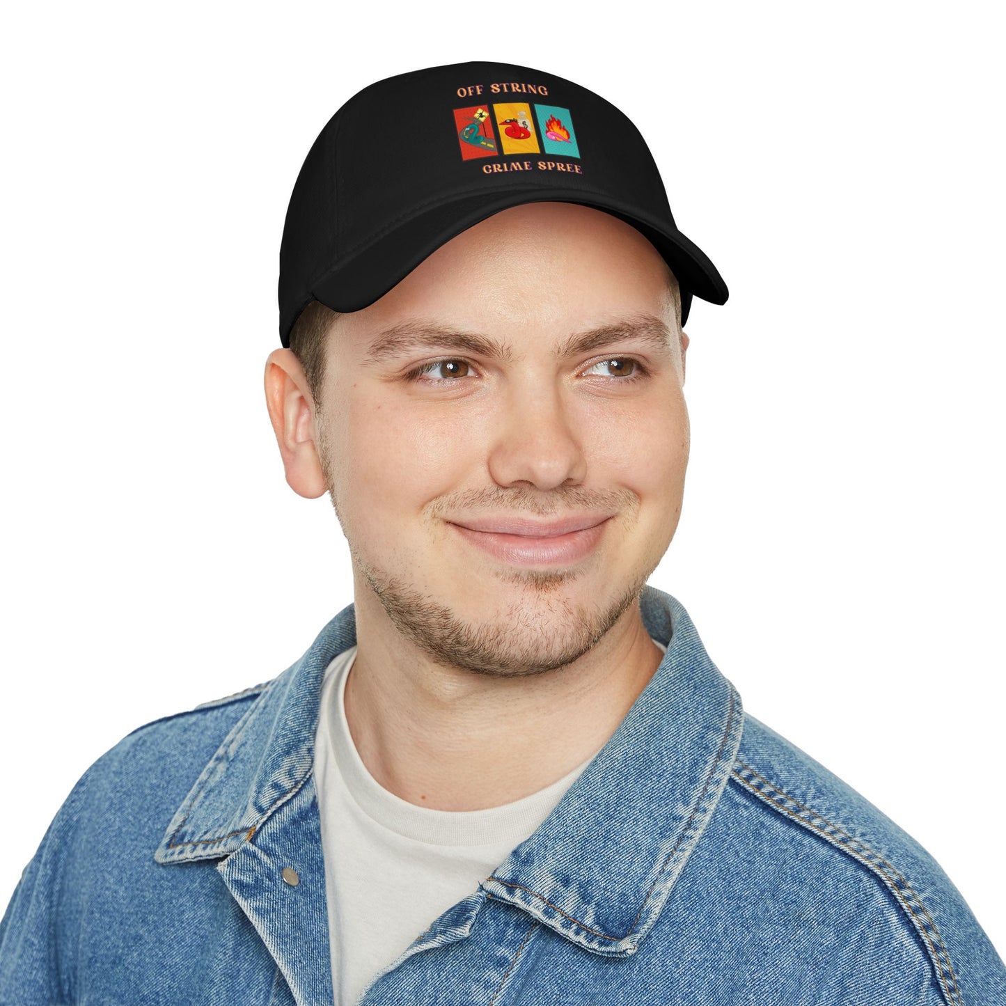 Worm off String, Crime Spree, Low Profile Baseball Cap