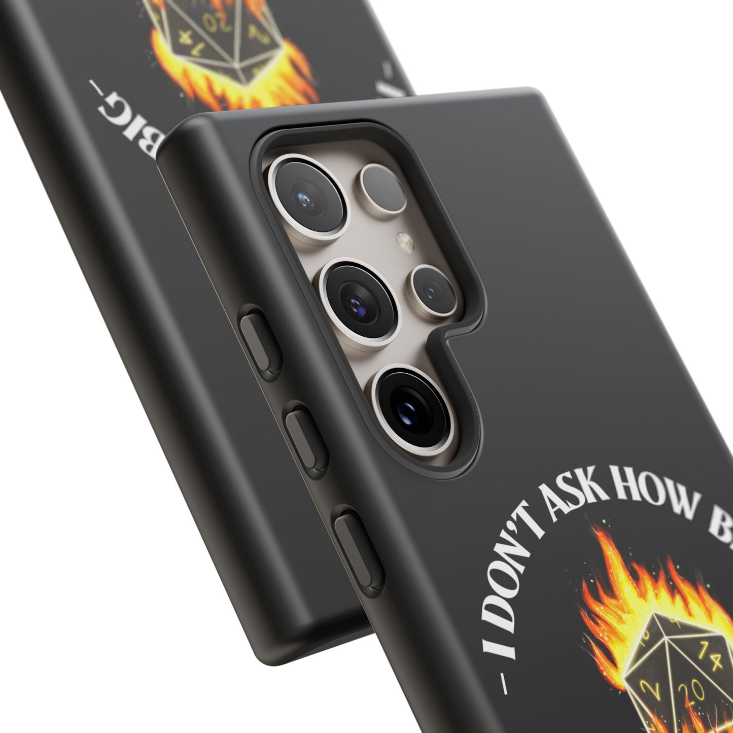 Phone Cases - d&d spell cast fireball