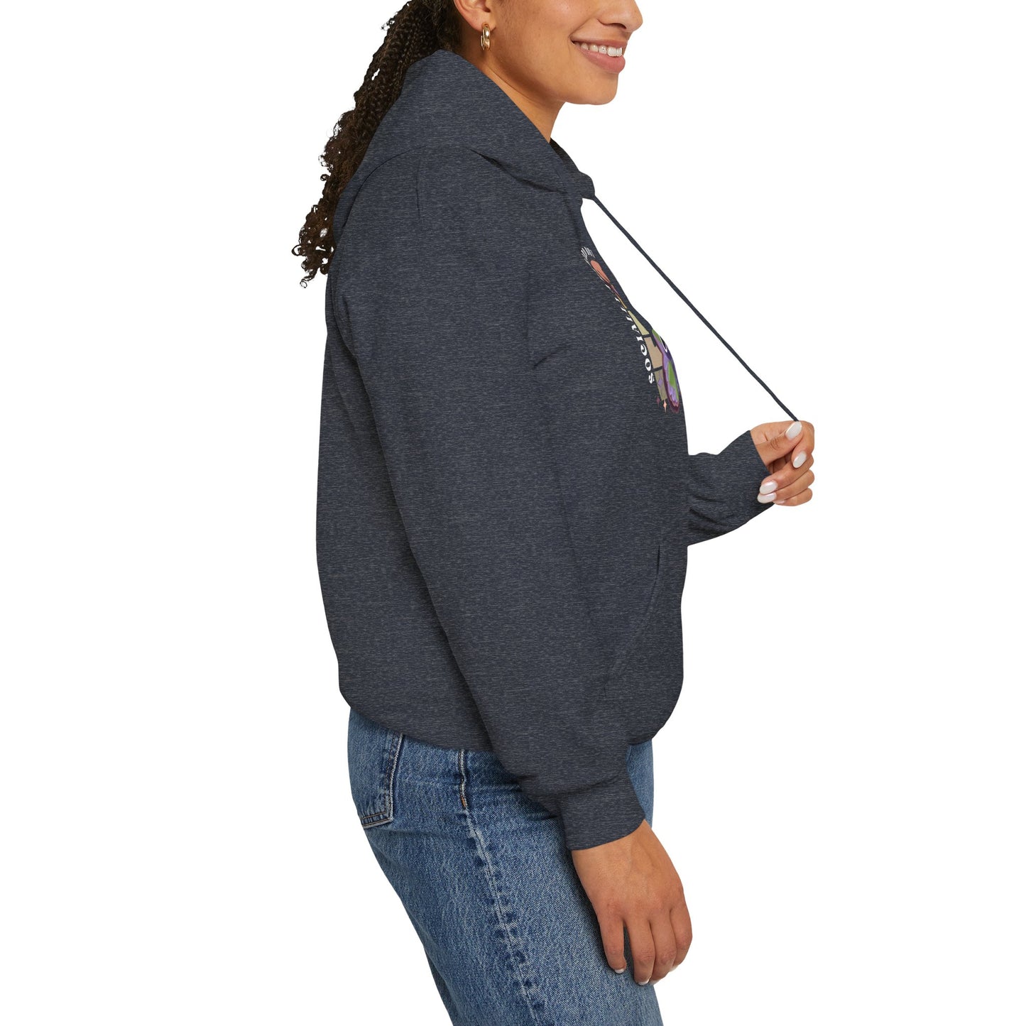 Socially Awkward Butterfly Hoodie, Introvert Gift, Funny Sweatshirt, Shy Personality, Humor Jumper, Anti Social Shirt