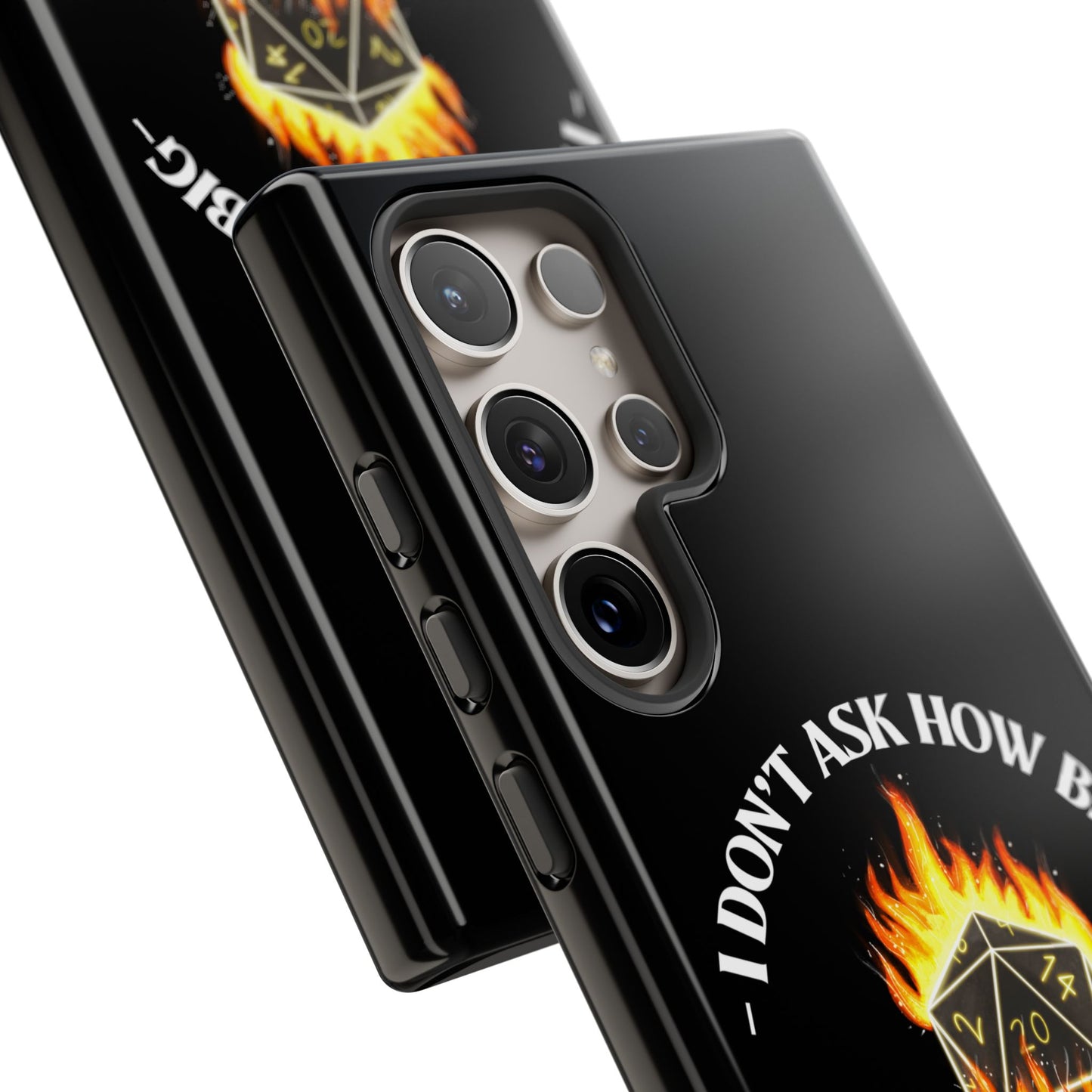 Phone Cases - d&d spell cast fireball