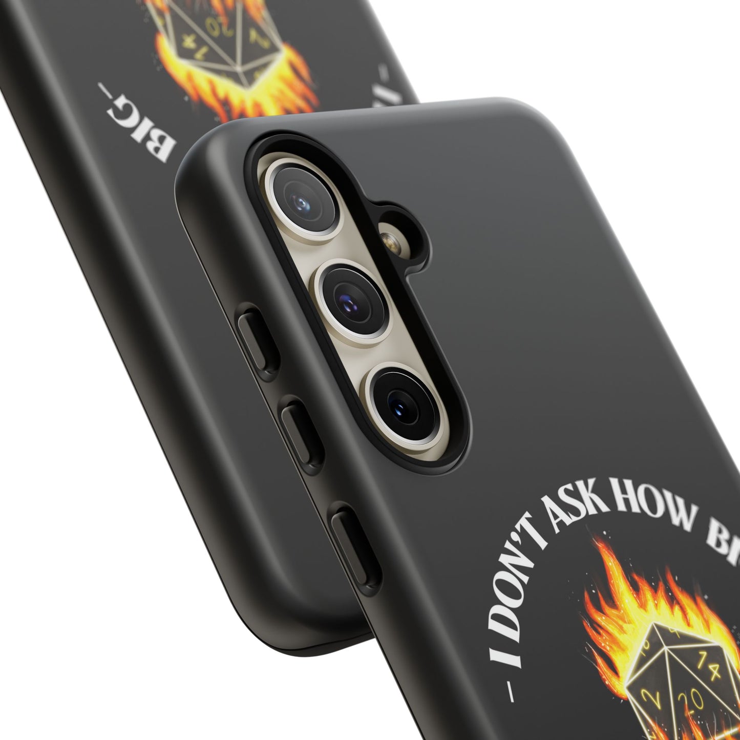 Phone Cases - d&d spell cast fireball